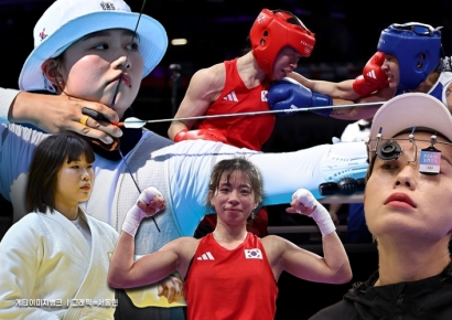 총·활·핵주먹으로 메달 사냥…한국 스포츠, 女風 거세다[파리올림픽]
