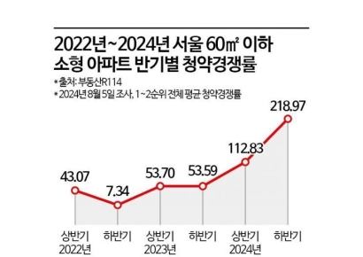 나 혼자 잘 살 집… 소형이 '국평'됐다[실전재테크]