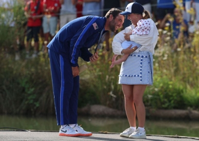 ‘금빛 샷’ 셰플러…완벽 플레이 빛났다[파리올림픽]