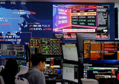 [포토] 코스피-니케이지수 동반 급등