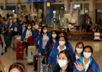 [포토] '필리핀 가사관리사 입국'