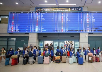 [포토] 필리핀 가사관리사 100명 입국