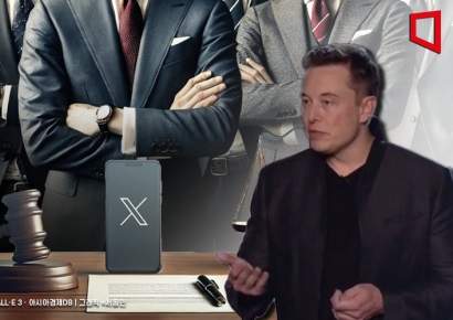 머스크 "이제 전쟁이다"...엑스, 광고주 불법 불매운동 소송