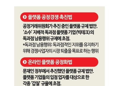 [Why&Next]중소 플랫폼 규제 사각지대…그때 그 온플법 통과됐다면