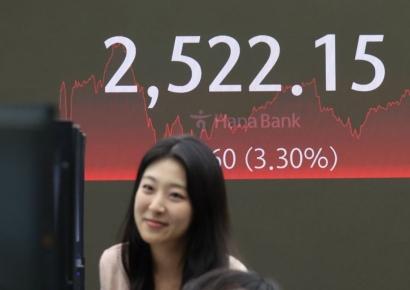 코스피 2일 연속 반등…개인 매수세로 2560선 안착