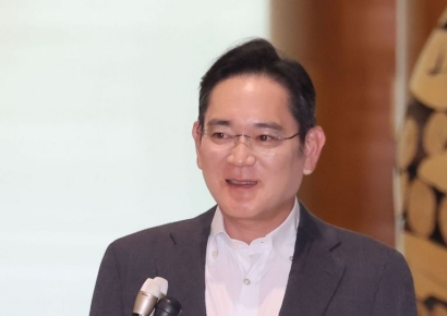 이재용 삼성전자 회장, 美 연방 상원의원들과 승지원 미팅