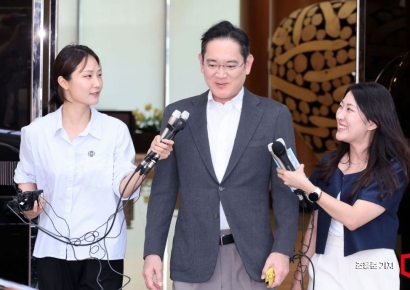 [포토] 파리에서 귀국한 이재용 삼성전자 회장