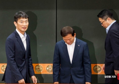 [포토] 자산운용사 CEO와 간담회 나선 이복현 금융감독원장