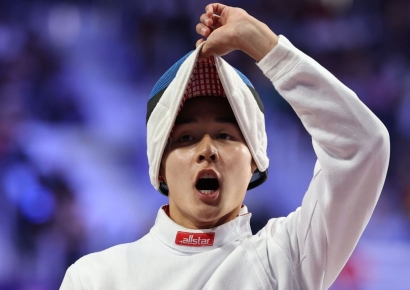 전웅태, 근대5종 펜싱 랭킹 라운드 4위[파리올림픽]