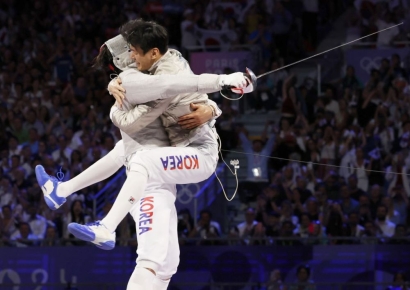 한국, 역대 최다 타이 金…3년 만에 종합 16위→8위[파리올림픽]