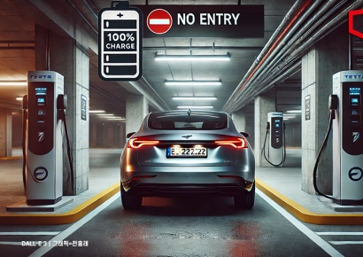 '완충'하면 지하주차장 이용 않도록…서울시, 전기차 '충전제한' 추진