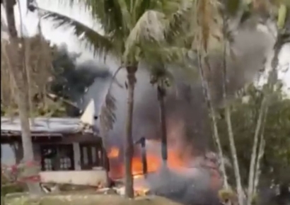 브라질 주택가에 여객기 추락…탑승자 61명 전원 사망