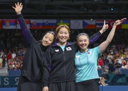 '유종의 미' 거둔 한국 여자탁구…16년 만 동메달 '쾌거'[파리올림픽]