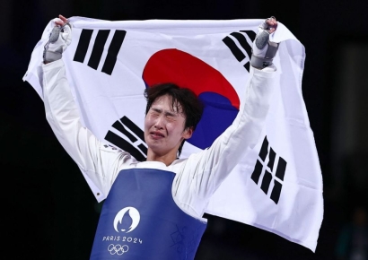 '눈물의 메달' 태권도 이다빈, 女67kg 초과급 銅…도쿄 이어 2회 연속[파리올림픽]
