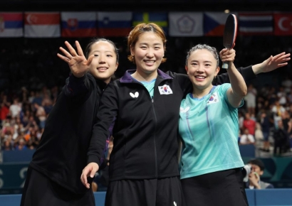 女탁구·태권도 이다빈 銅 추가…한국 메달 30개 획득(종합)[파리올림픽]