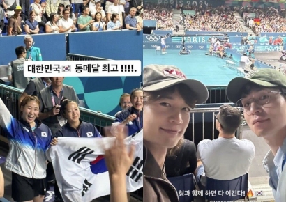 '잘생긴 사람' 올림픽 중계 카메라도 알아본다…이동욱, 민호, 톰크루즈 잡혀