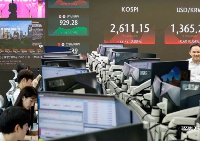 [포토] 美 경기침체 불안 진정에 코스피 반등