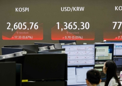 [포토] 코스피, 장 초반 상승 '2600선 회복'