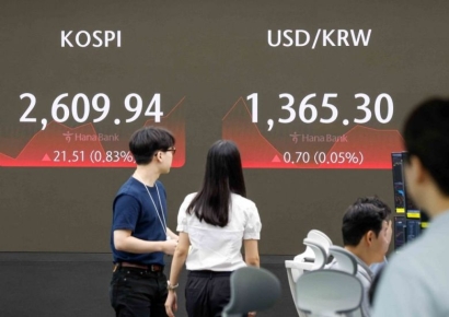 [포토] 코스피, 2600선 회복 출발