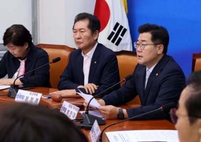 [포토] 박찬대 "김형석 관장 임명 철회해라…광복절 행사 불참할 것"