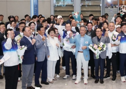 [포토] 대한민국 선수단 파이팅