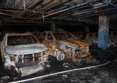 "스프링클러 늘리고 주차간격 띄워야"…유럽 전기차 화재 연구 살펴보니