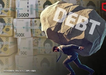 재정적자 103.4조원 '역대 두번째'…비어가는 나라곳간