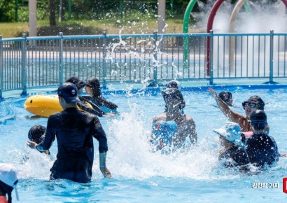 [포토] '더위엔 역시 물놀이!'