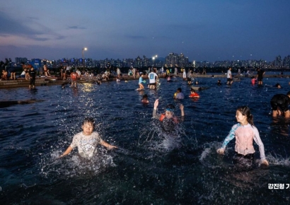 [포토] '열대야에 신난 동심'