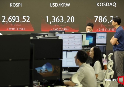 [포토] 코스피 50포인트 이상 상승 출발