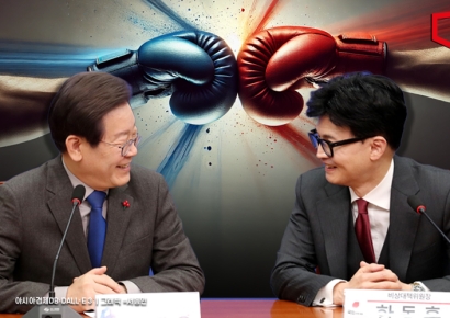 한동훈-이재명 당대표 임박, 포인트는 '중도 경쟁'