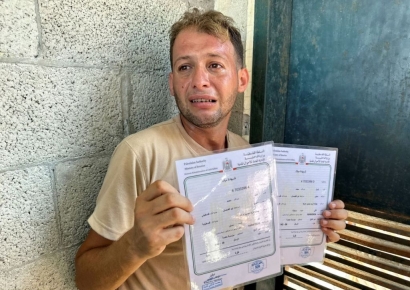 출생신고하러 갔는데…이스라엘 폭격에 아내·쌍둥이 잃은 가장