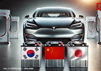테슬라, 배터리 제조사 공개…한중일 배터리 골고루 탑재