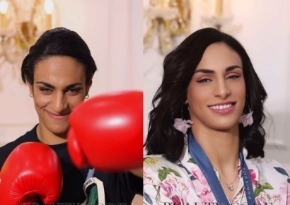 "이러면 여자같나요?"…'성별 논란' 파리 金 복서의 깜짝 변신 