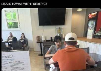 루이비통 2세와 데이트, 또? "리사, 지금 하와이에 있어?"
