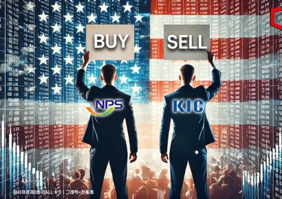 국민연금 '사자' KIC '팔자'…투자 양대산맥의 엇갈린 美주식 행보