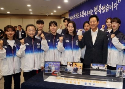 [포토] 서울시 올림픽 선수단 격려 간담회