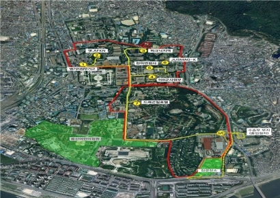 국토부, 용산기지 버스투어 4년 만에 재개