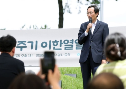 우상호 "이재명 일극체제?…경쟁자가 약한 탓"