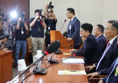 [포토] 의원 질의에 답변하는 백해룡-김찬수