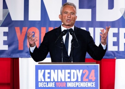 케네디 후보, 트럼프 진영 합류 검토…박빙 美 대선 '캐스팅보트' 쥘까