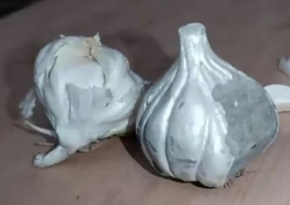 겉은 마늘 속은 시멘트 '가짜마늘' 판치는 이곳…중국이 아니라고?