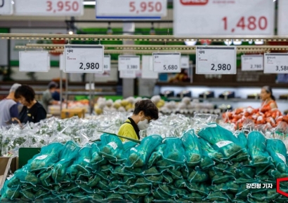 [포토] 꺽이지 않는 채소값