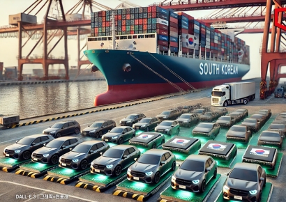 9월 車 수출 55억달러 '역대 최고'…친환경차 수출 4개월만에 플러스