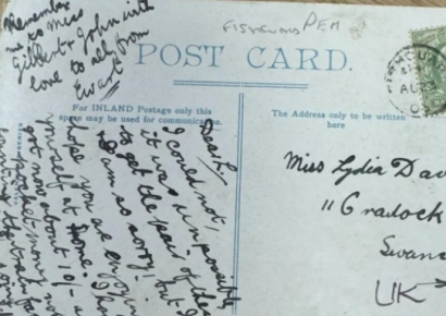"친애하는 L에게"…121년 만에 도착한 영국 엽서 '미스터리'
