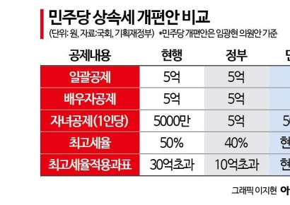 "중도층 표심 잡아라"…여야, 상속세 완화 경쟁 본격화