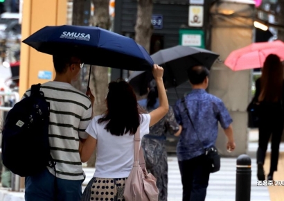 [포토] 절기상 처서, 오락가락 하는 비