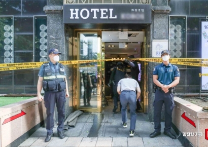 [포토] 부천 호텔 화재 현장