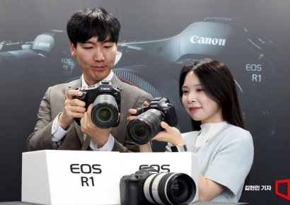 [포토] 캐논코리아, EOS R 시리즈 'EOS R1 & EOS R5 Mark ll' 공식 발표