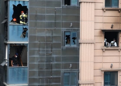 "욕실서 샤워기로…" 부천 호텔 화재 여대생 '기적의 생존'